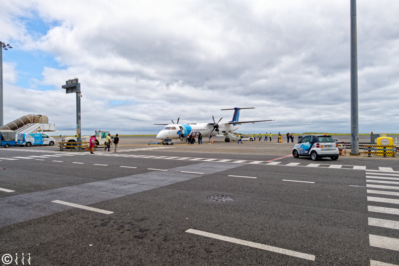 Paysage île de São Miguel aux Açores.