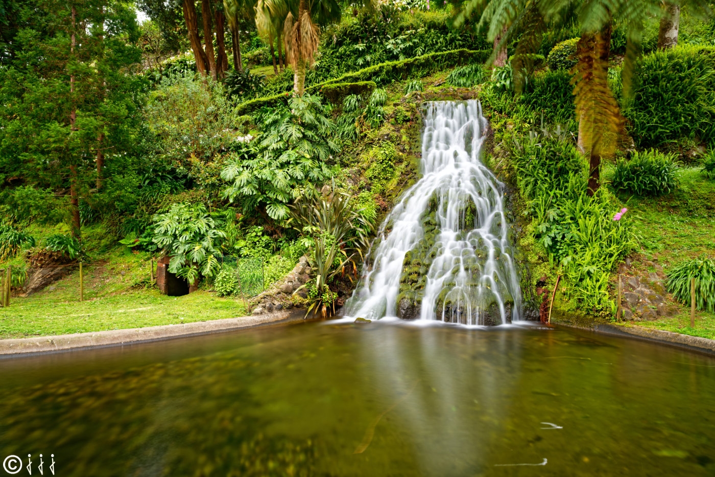 Paysage île de São Miguel aux Açores.