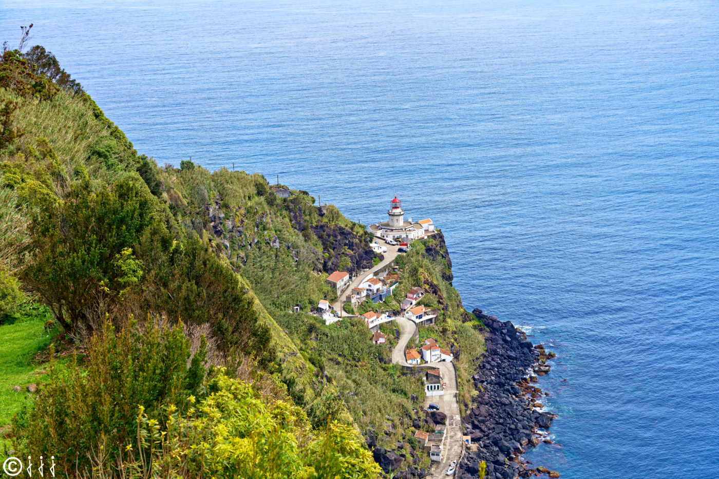 Paysage île de São Miguel aux Açores.