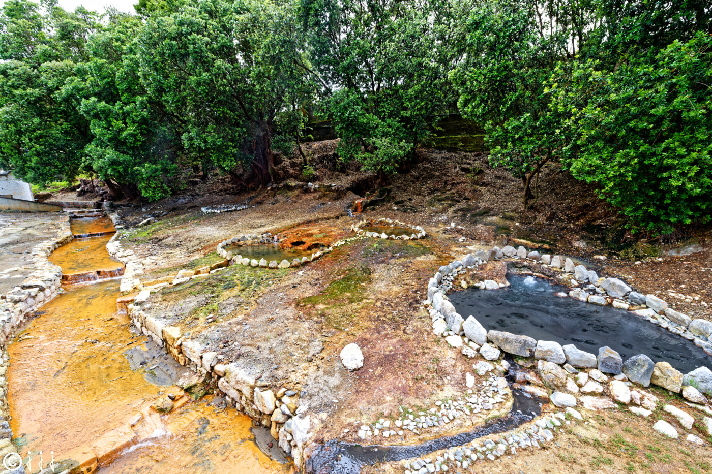 Paysage île de São Miguel aux Açores.