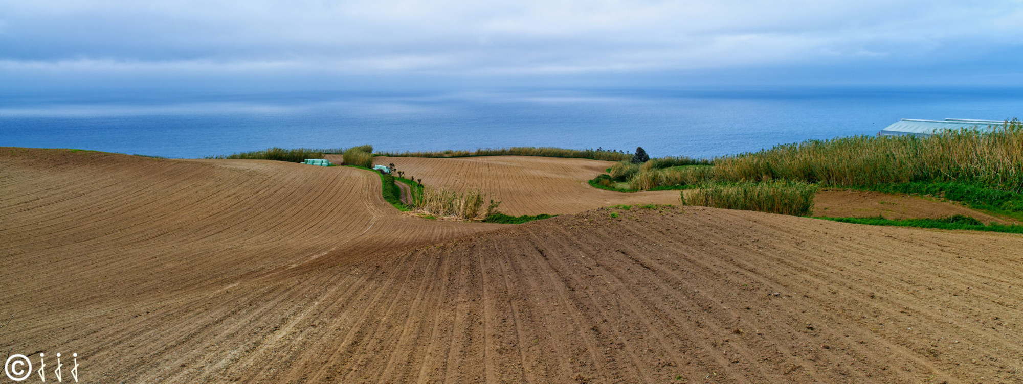 Paysage île de São Miguel aux Açores.