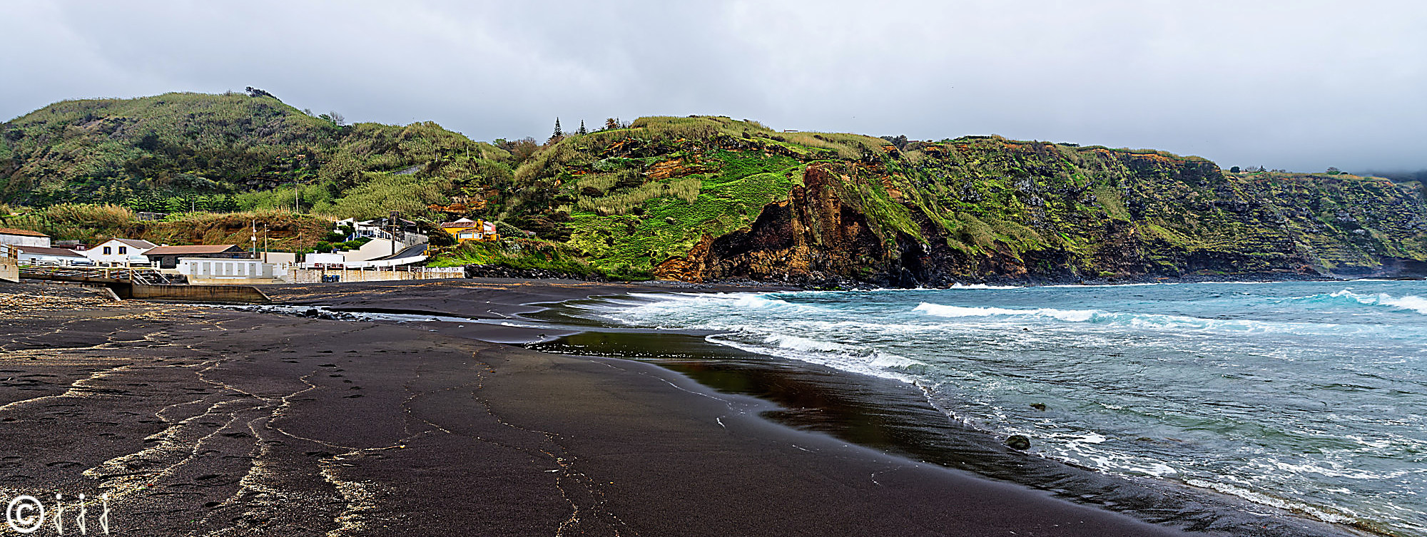 Paysage île de São Miguel aux Açores.