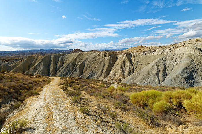 Le désert de Tabernas.
