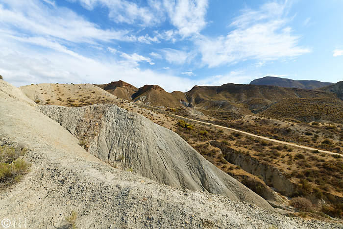 Le désert de Tabernas.