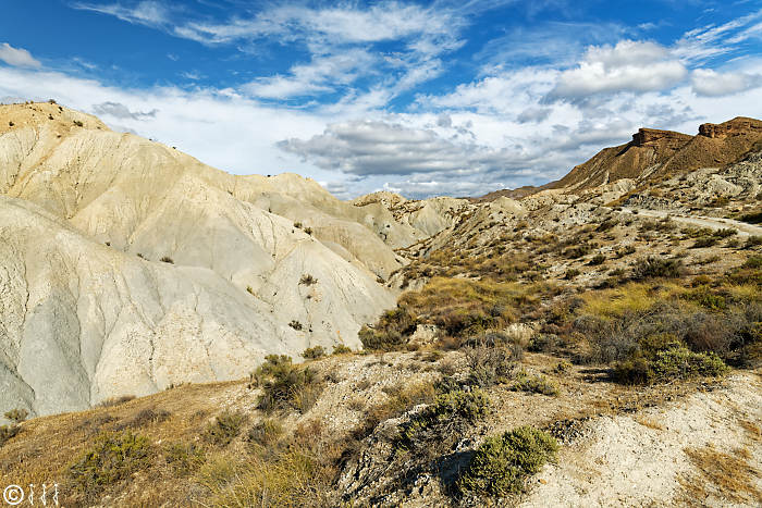 Le désert de Tabernas.