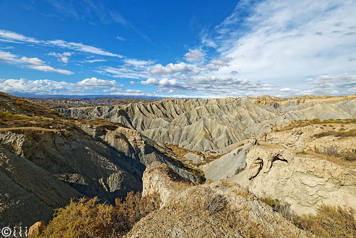 Le désert de Tabernas.