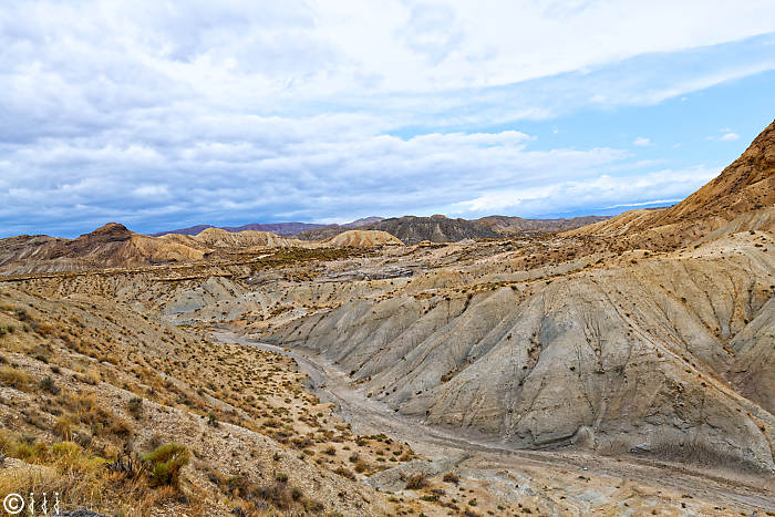 Le désert de Tabernas.