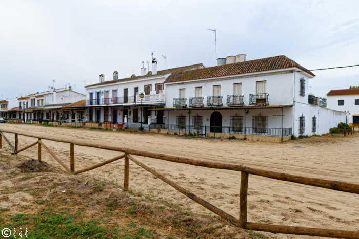 Village El Rocio en Espagne.