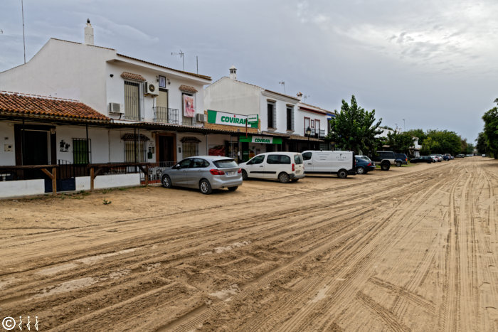 Village El Rocio en Espagne.