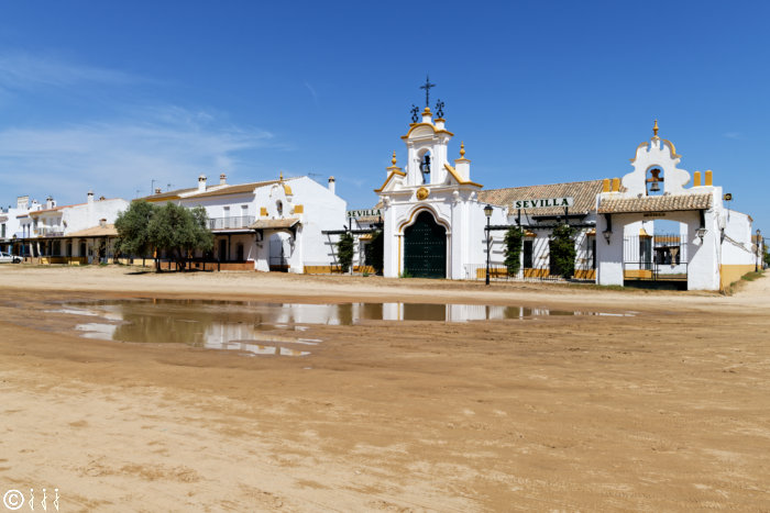 Village El Rocio en Espagne.