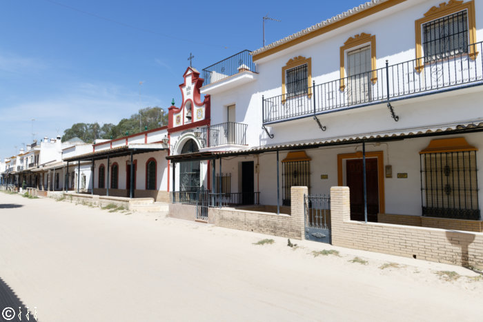 Village El Rocio en Espagne.