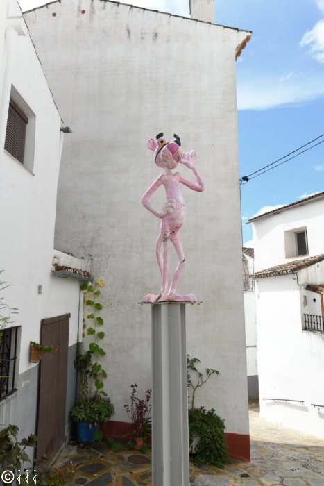 Village de Genalguacil en Espagne.