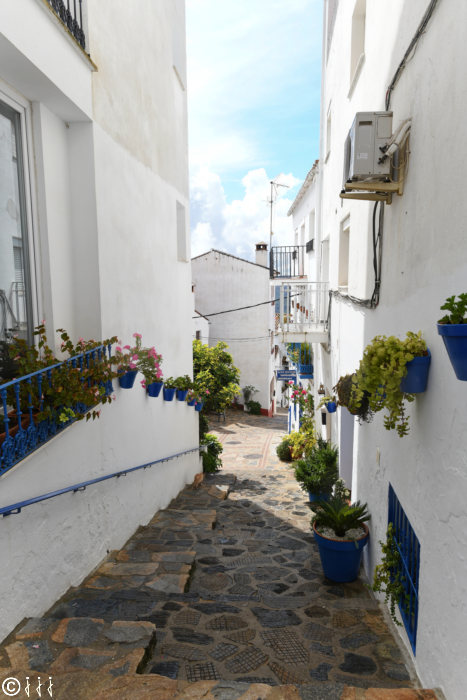 Village de Genalguacil en Espagne.