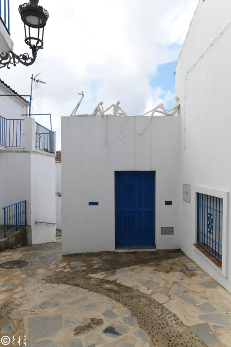 Village de Genalguacil en Espagne.