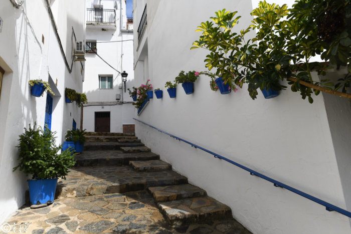 Village de Genalguacil en Espagne.