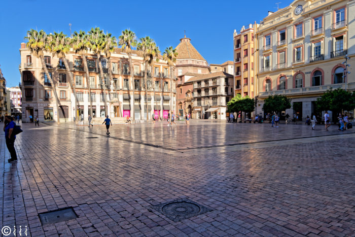 Malaga ville agréable et animée.