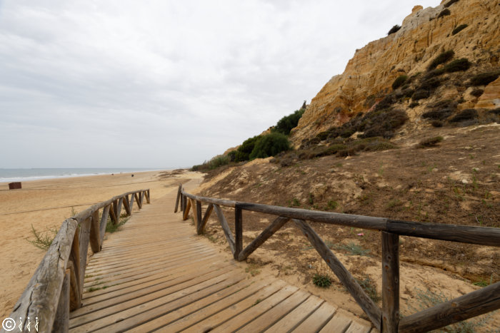 Plage en bordure du parcs national de Doñana.