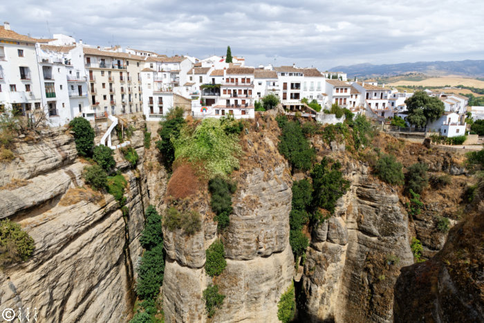 Village de Ronda en Espagne.