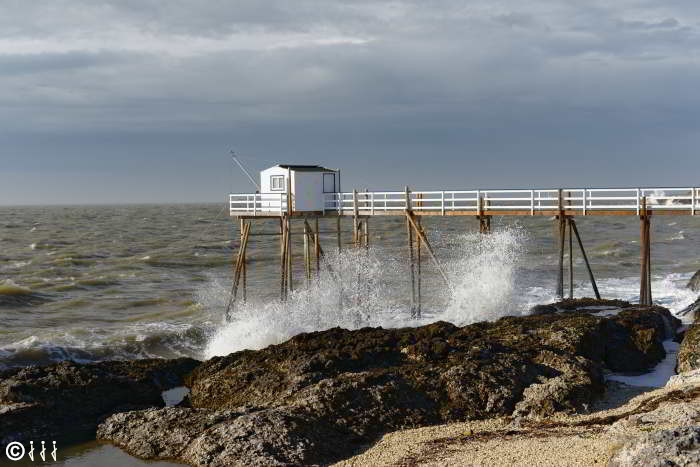 Cabane à carrelet Saint palais sur mer