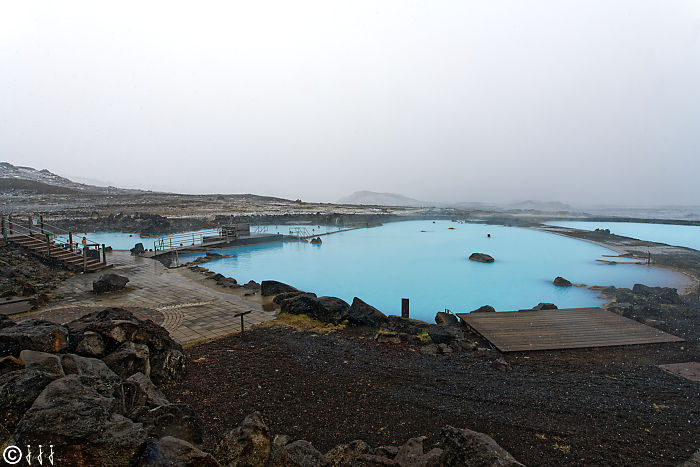 Les bains chauds de Myvatn.