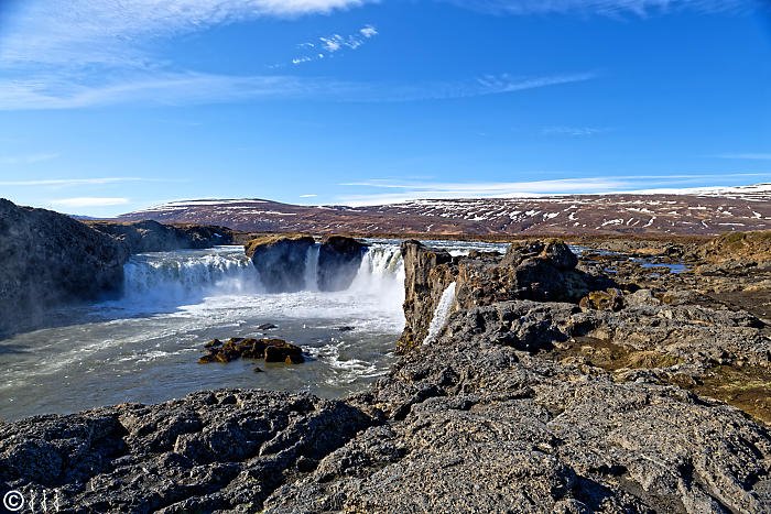 Chutes d'eau de Godafoss.