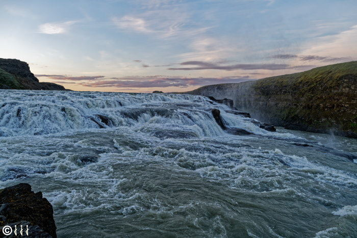 Gullfoss en Islande.