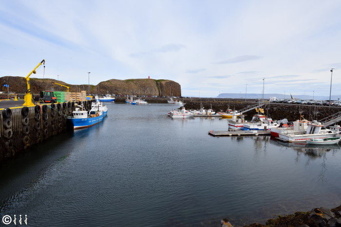 Le port de Stykkisholmur.
