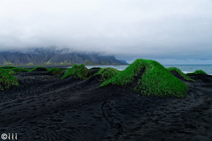 Plage de Stockness en Islande.