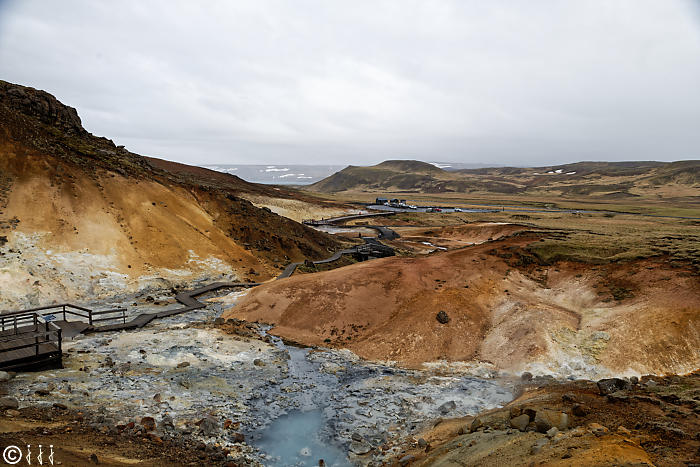 Zone géothermique de Seltún.