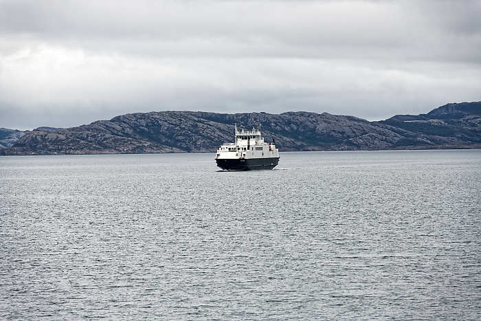 Ferry en Norvège.