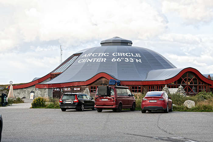 Passage du cercle polaire Arctique.