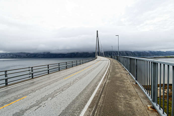 Sur la route en Norvège.