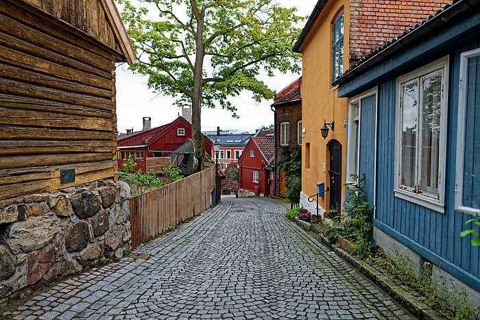 Vieux quartier d'Oslo.