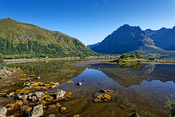 Paysage des îles Lofoten.