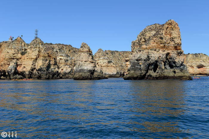 l'algarve et sa côte.