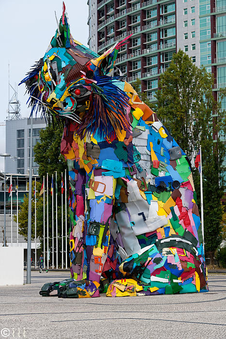 Bordalo II street art.