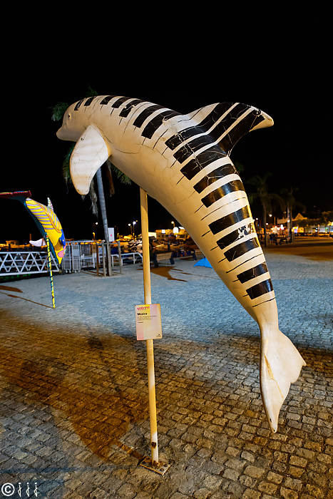 Street art, dauphins à setubal