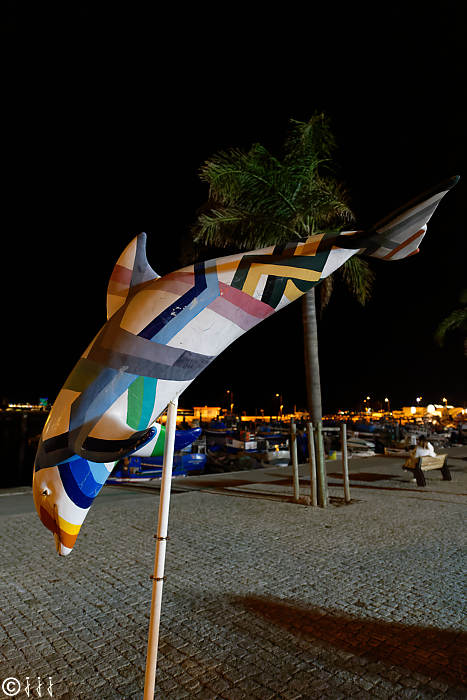 Street art, dauphins à setubal