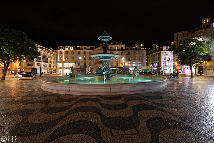 Fontaine à Lisbonne.