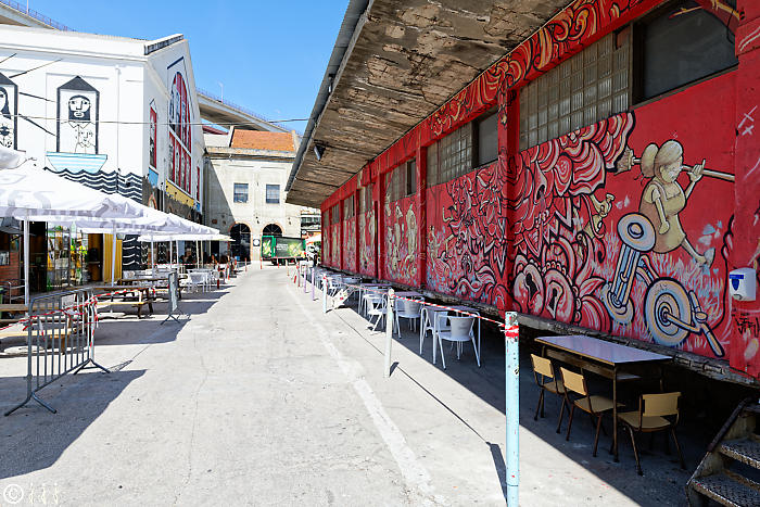 LX Factory à Lisbonne.