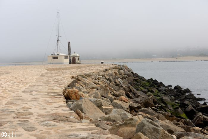 Le marégraphe de Da Foz.