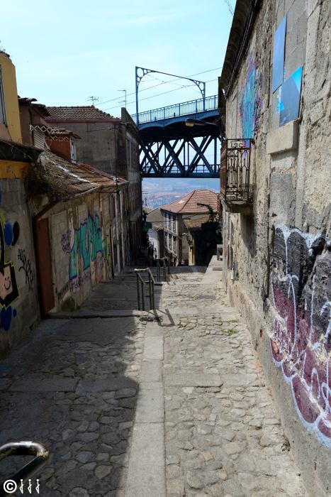 Ruelle à Porto.