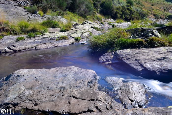 rivière au parc d'Alvao.