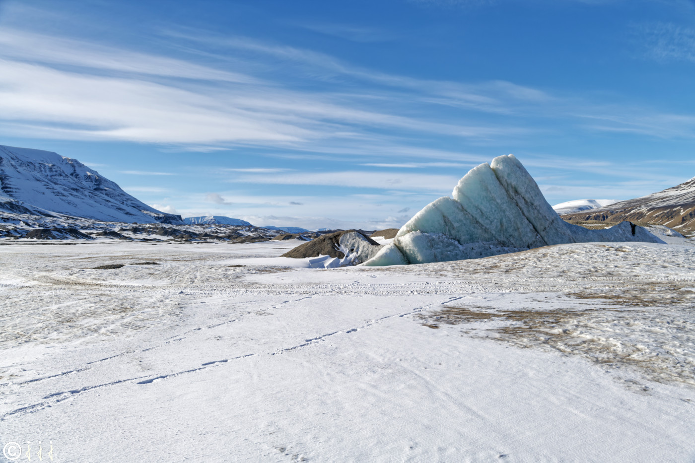 La beauté des paysages du Svalbard.